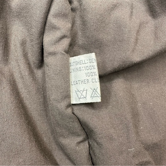Charlesklein VINTAGE Men’s Leather Bomber Jacket Sz L - Picture 9 of 9